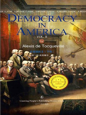 cover image of 论美国民主（下卷）